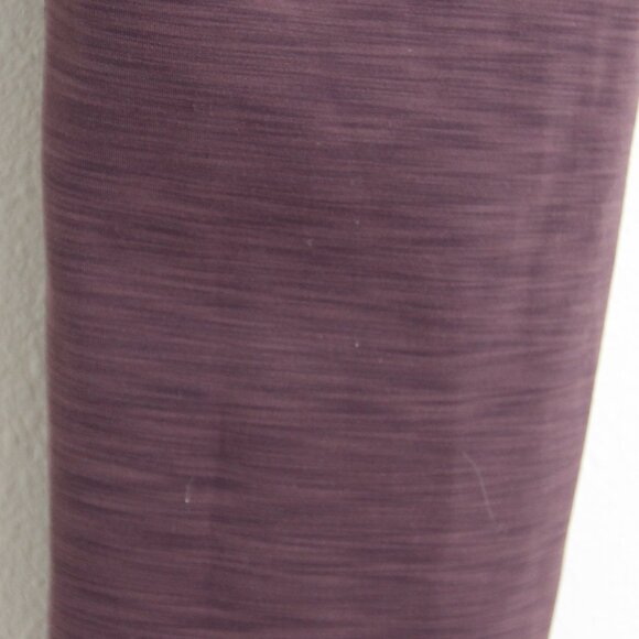 Lululemon Invigorate High-Rise Crop Leggings 23" Heathered Black Currant Purple - Picture 9 of 16